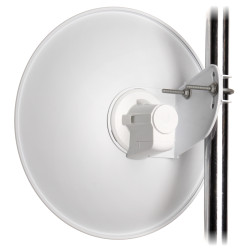 Ponto de Acesso Ponte de Rádio Antena Direcional 5GHz 150Mbps 22dBi AirMax PoE Externo de Rede UBIQUITI PBE-M5-300