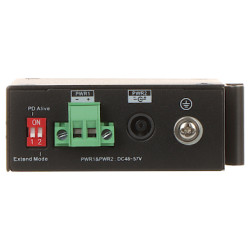 Βιομηχανικός διακόπτης PoE 2 θυρών Gigabit SFP Hi-PoE 60W με λειτουργία Extend και PD Alive Watchdog DAHUA PFS3103-1GT1ET-60-V2