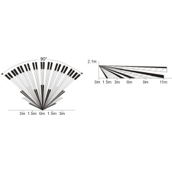 Detector de moviment PIR sense fils resistent a animals fins a 40kg sistema d'alarma 433MHz abast 75m Grau 2 PARADOX PMD75-K9A