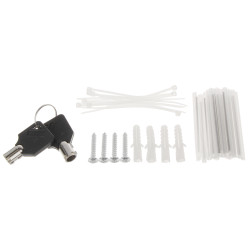 Nástěnný optický rozvaděč venkovní optická krabice IP65 optická spojka FTTH organizér OPTON PPO-16/4