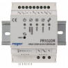 Controller di accesso RS-485 RACS Guida DIN Supporto 2 lettori PRT 4000 utenti Sistema di sicurezza ROGER PR102DR