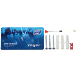 屋外用RFID Unique 125kHzアクセス制御コントローラー RS-485 RACS EM近接リーダー ROGER PR621