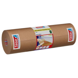Papel protetor adesivo de mascaramento 50m x 300mm para pintura renovação e proteção de superfícies de piso FSC TESA PROTECTION-