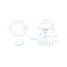 5G GNSS Wi-Fi Combo Antenna for mobile and industrial applications Teltonika PR1KC640
