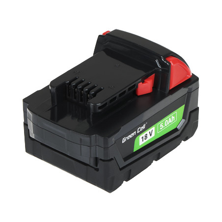 Akumulators elektroinstrumentiem 18V 5Ah Li-Ion aizstājējs Milwaukee M18 Green Cell PTML18V5-GC