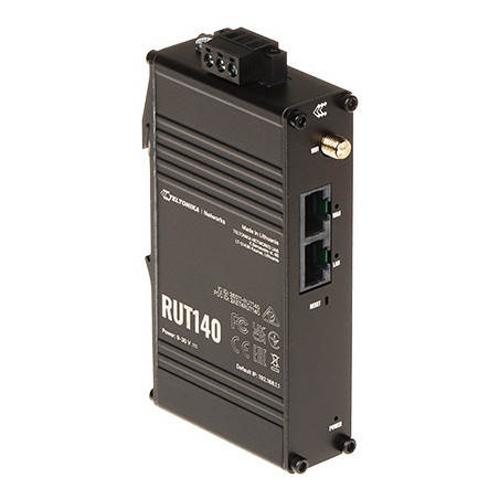 Router Industriale Ethernet RUT140 Wi-Fi 2.4 GHz 300 Mb/s Teltonika RUT140