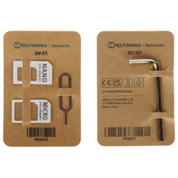 Dahili 4G LTE 2.4 GHz 300 Mb/s Yönlendirici Teltonika RUT206