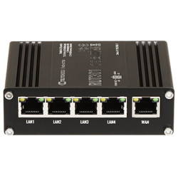 5端口10/100Mbps以太网工业路由器 USB 2.0 RutOS Teltonika RUT301