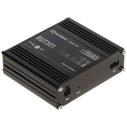 เราเตอร์อุตสาหกรรม Ethernet 5 พอร์ต 10/100Mbps USB 2.0 RutOS Teltonika RUT301