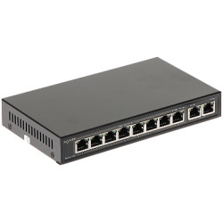 8-portový PoE prepínač 10/100 Mb/s stolný PULSAR S-108