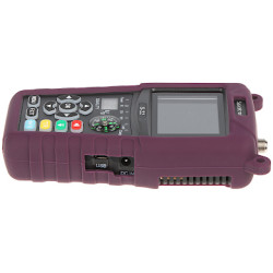 Супутниковий вимірювач DVB-S/S2/S2X з 2.4-дюймовим TFT LCD дисплеєм, вимірювання сигналу, спектр, компас Spacetronik S-22