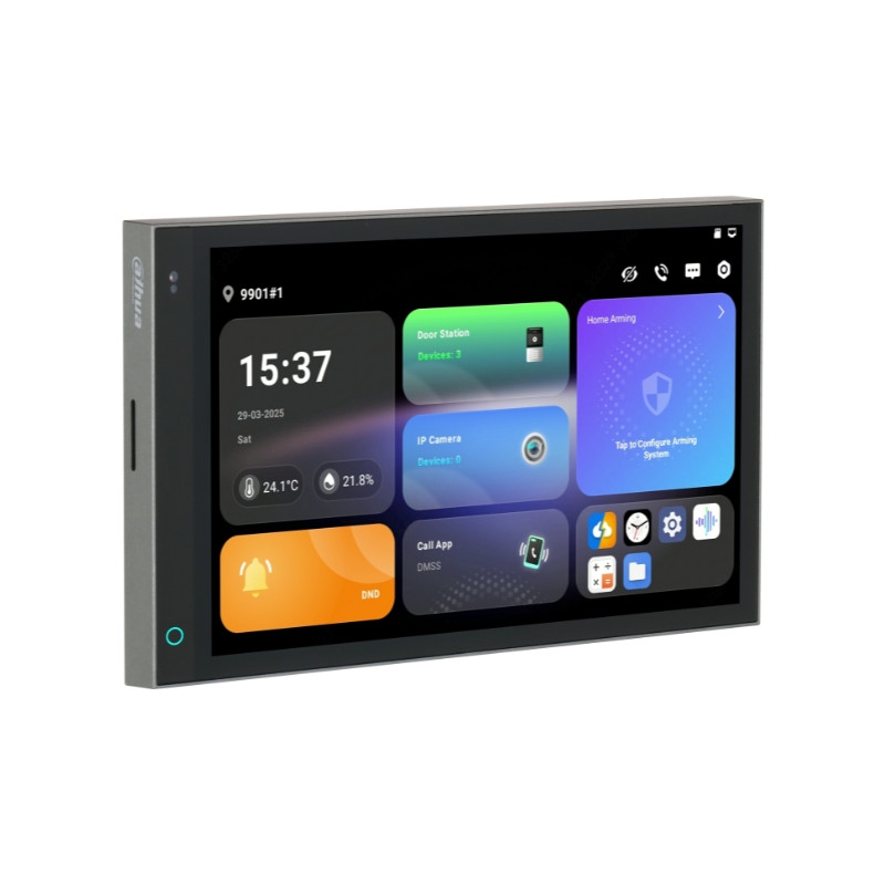 7-tolline sisepaneel Android 14 IP Wi-Fi 2-Wire DAHUA SCP3022A-B