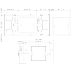 Iekštelpu panelis 7 collas Android 14 IP Wi-Fi 2-Wire DAHUA SCP3022B-IBZ