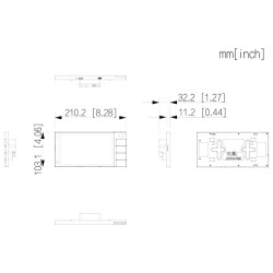 Внутрішня панель 7 дюймів Android 14 IP Wi-Fi 2-Wire DAHUA SCP3022B-IBZ