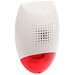 Sinerzhin optik-akoustek diavaez gant ur c'houloù ruz ha gwarez a-enep ar sabotaj SATEL SD-3001-R