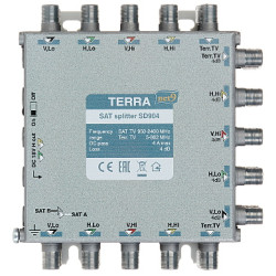 Distribuitor TV/SAT 9 intrări / 18 ieșiri TERRA SD-904
