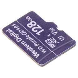 microSD UHS-I SDXC 128 GB atmiņas karte 24/7 novērošanai Western Digital SD-MICRO-10/128-WD