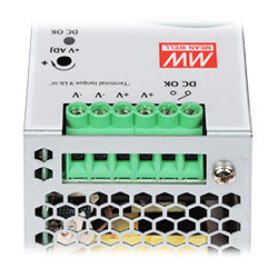 Deverker impuls 240W 24V DC evit warzh DIN MEAN WELL SDR-240-24