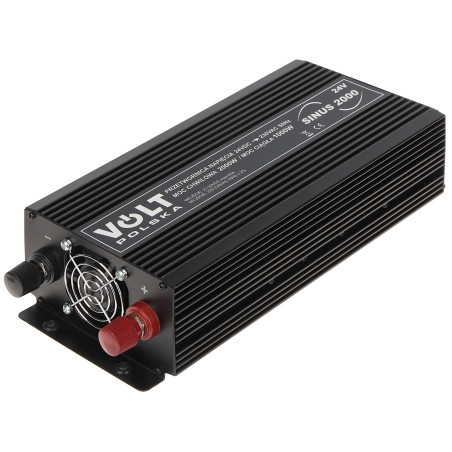 DC/AC Voltage Converter 24V/230V 2000W Pure Sine Wave  SINUS-2000/24