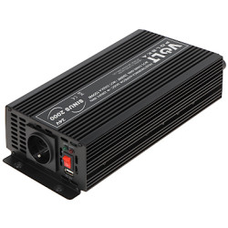 DC/AC įtampos keitiklis 24V/230V 2000W gryna sinusoidė  SINUS-2000/24