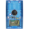Sinalizador externo óptico-acústico com LEDs e transdutor piezoelétrico SATEL SP-4003-BL