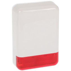 Sinalizador externo óptico-acústico com bateria 120dB SATEL SPLZ-1011-R