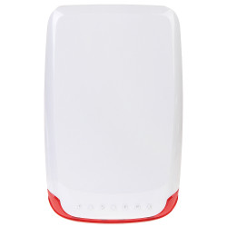 Wireless outdoor optical-acoustic siren with flashing red lamp PARADOX SR230-HHP
