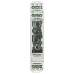 DIN 레일용 듀얼 무전압 스마트 Wi-Fi 스위치 BleBox SWITCHBOX-D-DC-DIN/BLEBOX