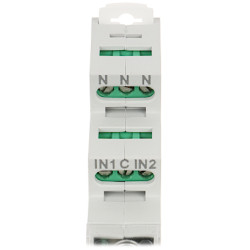 DIN ray montajlı çift Wi-Fi akıllı anahtar 230V AC BleBox SWITCHBOX-D-DIN/BLEBOX