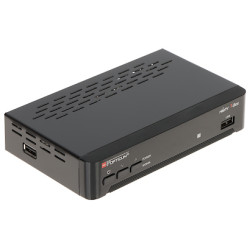 Digitale terrestrische HD DVB-T/T2-ontvanger met HbbTV-ondersteuning en H.265/HEVC-codec OPTICUM T-BOX