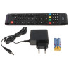 Digital HD DVB-T/T2 terrestrial television receiver with HbbTV support and H.265/HEVC codec OPTICUM T-BOX