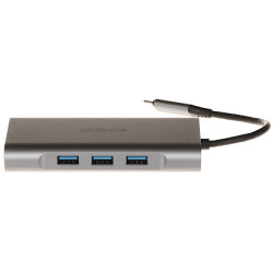 Multifunctionele USB-C adapter TC39 3xUSB-A HDMI VGA RJ45 PD 100W DAHUA TC39
