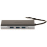 USB-C Multiport Adapter TC39 3xUSB-A HDMI VGA RJ45 PD 100W DAHUA TC39