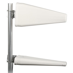 Logaritmisk MIMO-antenne 10 dBi 698-2700 MHz GSM/LTE/3G med 5m kabler og SMA-kontakter TRANS-DATA TD-LTE-KYZ-10/10+5M+SMA