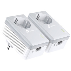 Powerline AV600 netwerkadapter met stopcontact en ruisfilter TP-LINK TL-PA4010P-KIT