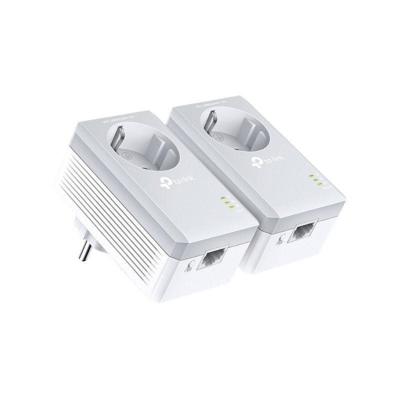 Powerline AV600 võrguadapter pistikupesa ja mürafiltriga TP-LINK TL-PA4010P-KIT
