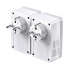 Powerline AV600 võrguadapter pistikupesa ja mürafiltriga TP-LINK TL-PA4010P-KIT