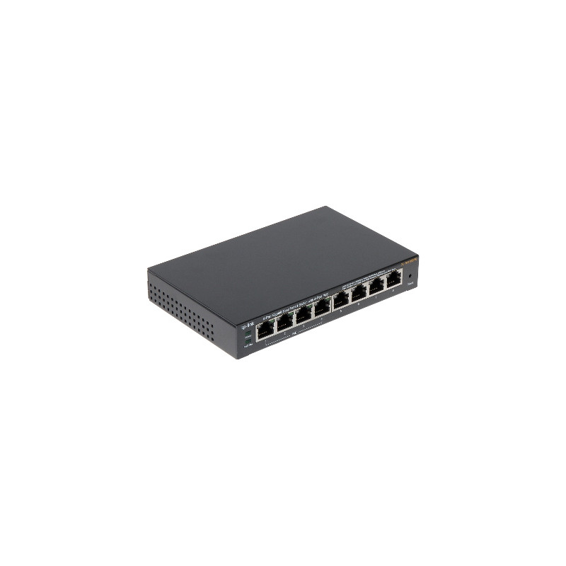 8-партовы камутатар PoE 10/100/1000M Desktop TP-LINK TL-SG108PE