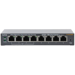 Commutateur PoE 8 ports 10/100/1000M de bureau TP-LINK TL-SG108PE