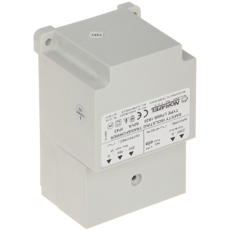 Bezpečnostný transformátor 60VA 18V/20V AC Noratel Noratel TR-60VA/NORATEL