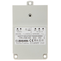 Transformador de seguridad 60VA 18V/20V AC Noratel Noratel TR-60VA/NORATEL