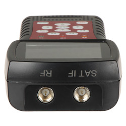 Universal TV/SAT signal meter DVB-T/T2 DVB-S/S2 DVB-C/C2 with LCD display and case Amiko TSC-1270
