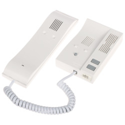 Unífone digital com suporte magnético para auscultador, 2 botões e função de campainha ACO UPRO/ACO