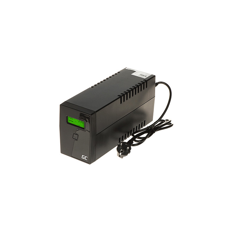UPS barošanas bloks 800 VA Green Cell UPS02