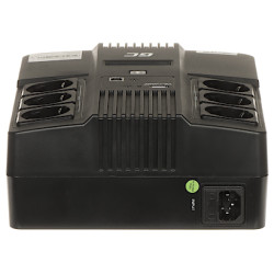 เครื่องสำรองไฟ UPS 600 VA พร้อมแบตเตอรี่ AGM และจอแสดงผล LCD Green Cell UPS06