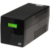 UPS 1000 VA Power Proof Line-Interactive AVR Güç Kaynağı LCD ekranlı ve tam sinüs dalgalı Green Cell UPS08