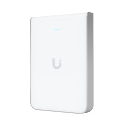 Точка доступу Wi-Fi 6 2.4 ГГц 5 ГГц 573.5 Мбіт/с + 4800 Мбіт/с In-Wall UBIQUITI UQ-U6-IW