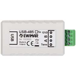 Μετατροπέας USB σε RS-485 με τσιπ FT232RL, εμβέλεια 1200m, αμφίδρομη μετάδοση EWIMAR USB-485/1/1