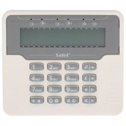 Tastatūra signalizācijas vadības panelim ar LCD displeju SATEL VERSA-LCDM-WH