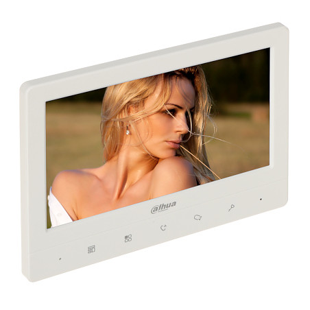 7-inch TFT-LCD analoge video-intercom binnenpost DAHUA VTH1020J-T